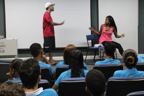 Palestra sobre Violência Doméstica da Coord. da Mulher do TJ