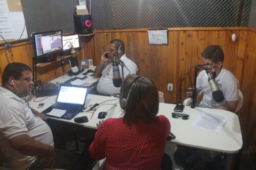 Gerente do ILBJ visita Rádio Anchieta FM