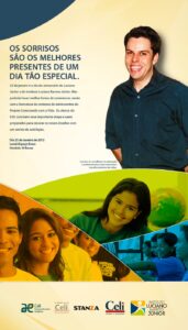 OS SORRISOS SÃO OS MELHORES PRESENTES DE UM DIA TÃO ESPECIAL