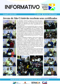 Jovens de São Cristóvão recebem seus certificados